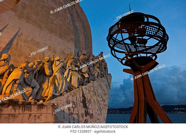 Monument to the Discoveries, Belem district, Lisbon, Portugal