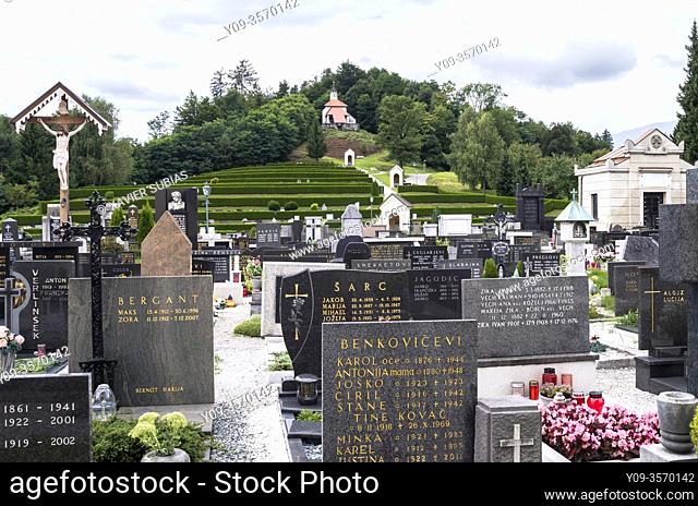 Cemetery, St. James Church, Kamnik, Slovenia
