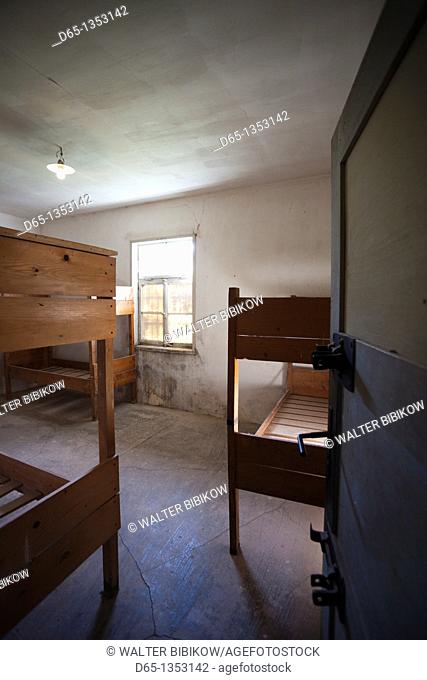 France, Bas-Rhin, Alsace Region, Natzwiller, Le Struthof former Nazi Concentration Camp, only Nazi-run camp on French territory in World War Two, cell block