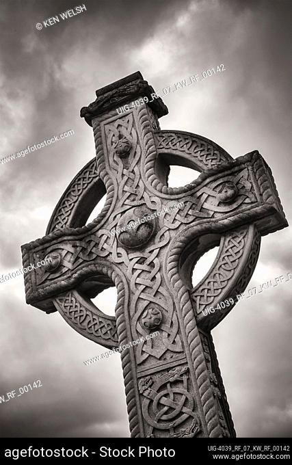 Cashel, County Tipperary, Republic of Ireland. Eire. A Celtic cross