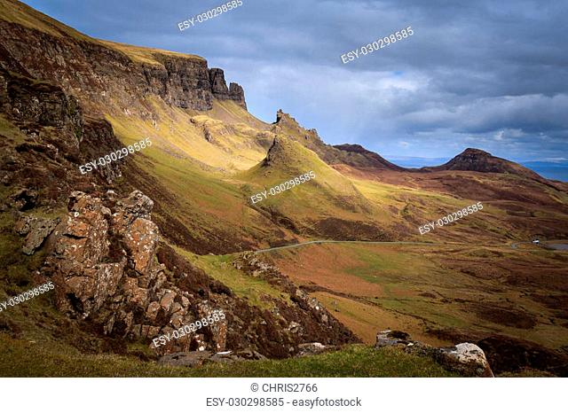 The Quiraing Isle of Skye, Scotland, UK