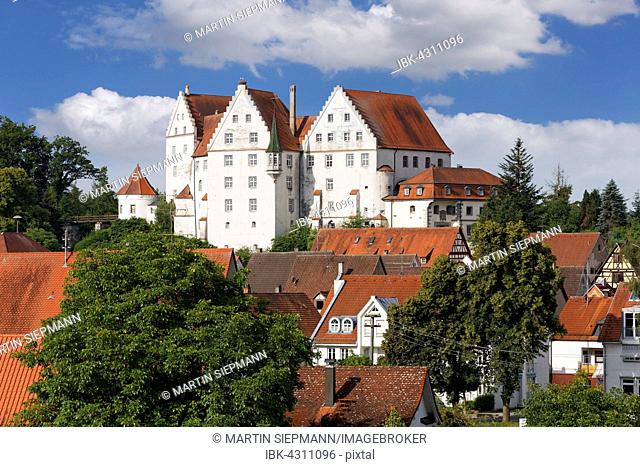 Scheer Castle, Scheer, Upper Swabia, Swabia, Baden-Württemberg, Germany
