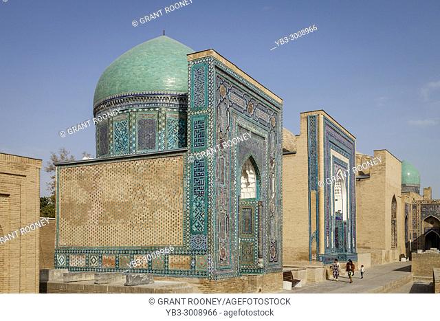 The Avenue Of Mausoleums, The Shah-i-Zinda Mausoleum Complex, Samarkand, Uzbekistan