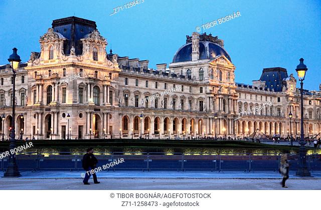 France, Paris, Louvre, palace, museum