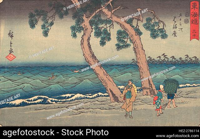 Hamamatsu, 19th century. Creator: Ando Hiroshige