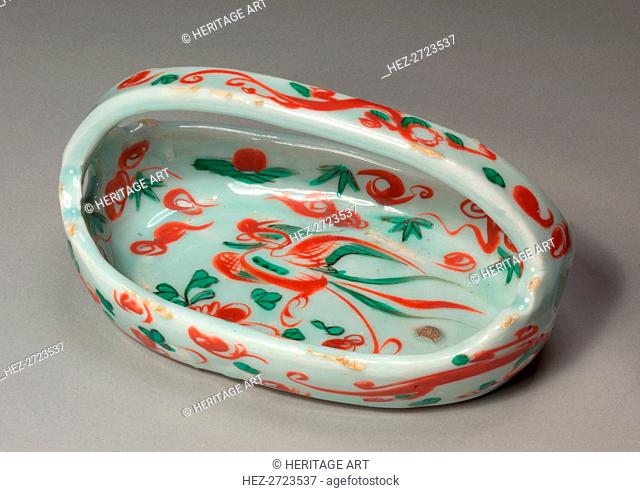 Basket Dish, late 18th- early 19th century. Creator: Okuda Eisen (Japanese, 1753-1811)
