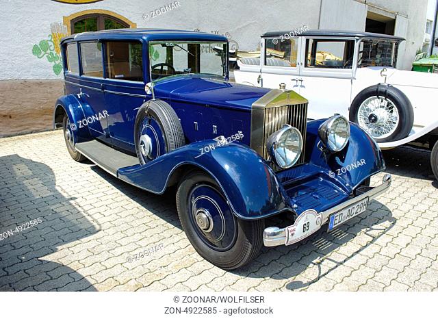 oldtimer car Rolls Royce Landaulet