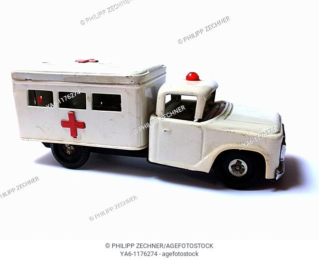 Tin toys: ambulance