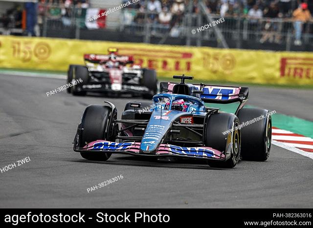 #14 Fernando Alonso (ESP, BWT Alpine F1 Team), F1 Grand Prix of Mexico at Autodromo Hermanos Rodriguez on October 30, 2022 in Mexico City, Mexico