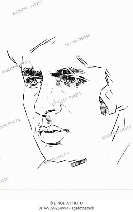 Drawing of Amitabh Bachchan,A portrait of bollywood by pencil,Amitabh sketch,  - YouTube