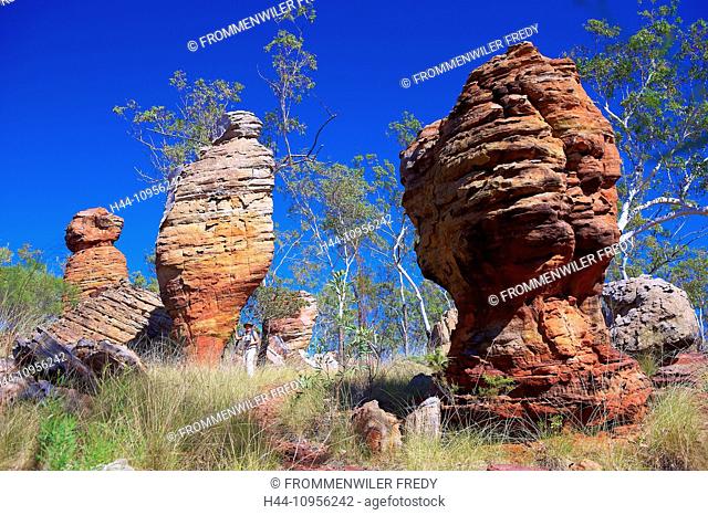 Australia, Lost city, Northern Territory, Roper, Limmen, national park, cliff formation, cliff