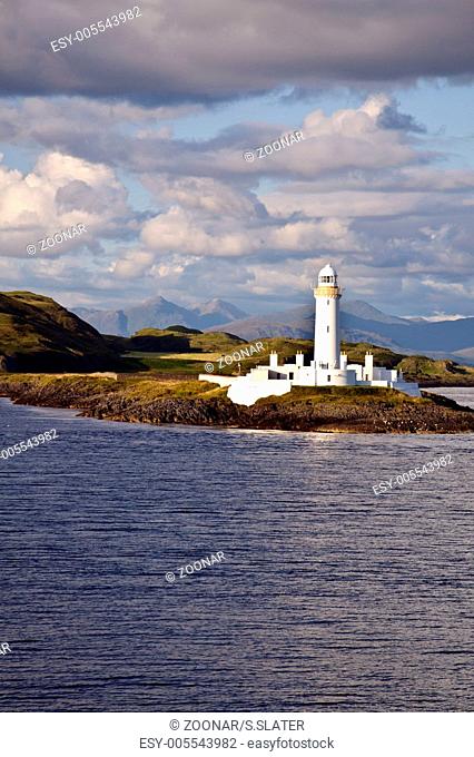 The Eilean Musdile lighthouse