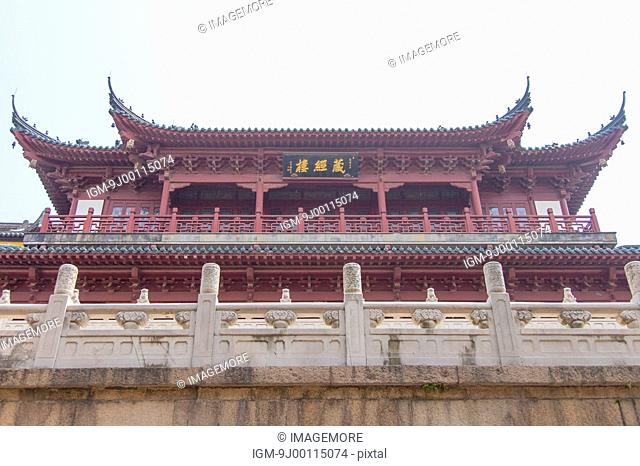 Asia, China, Jiangsu Province, Jinshan, Temple, Dusit Throne Hall, Architecture