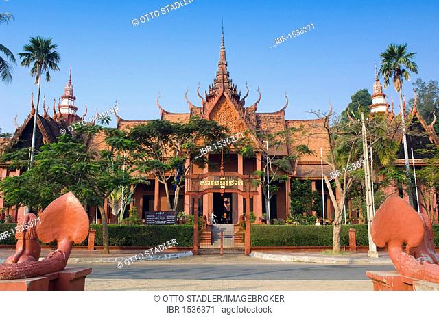 National Museum, Phnom Penh, Cambodia, Indochina, Southeast Asia