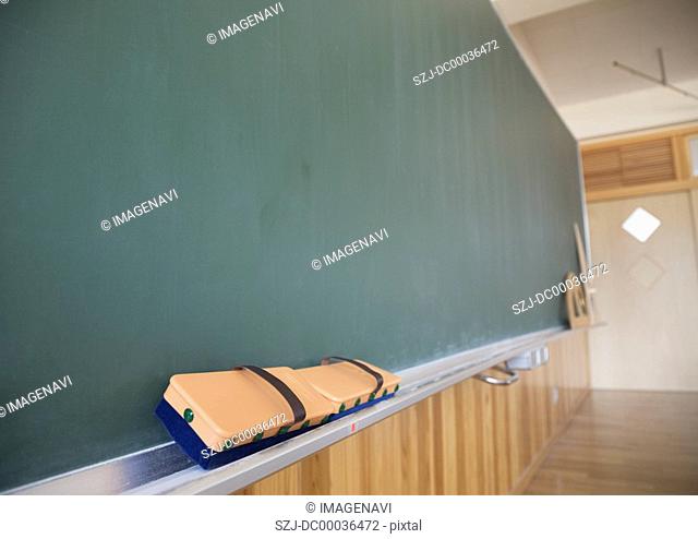 Blackboard eraser and blackboard