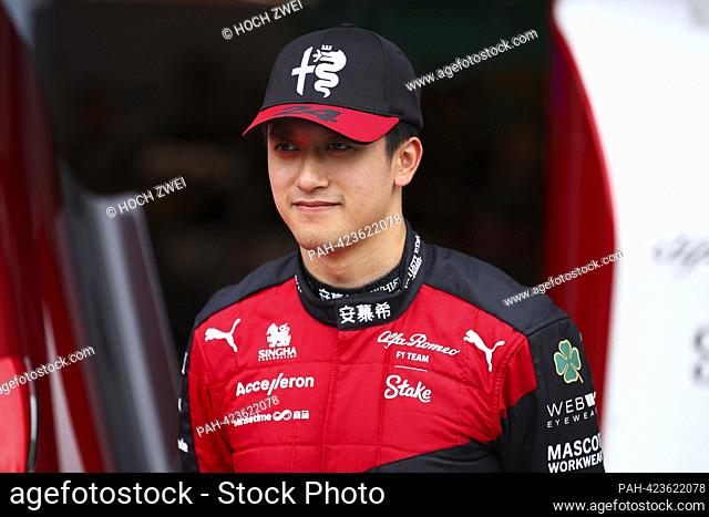#24 Guanyu Zhou (CHN, Alfa Romeo F1 Team Stake), F1 Grand Prix of Italy at Autodromo Nazionale Monza on August 31, 2023 in Monza, Italy