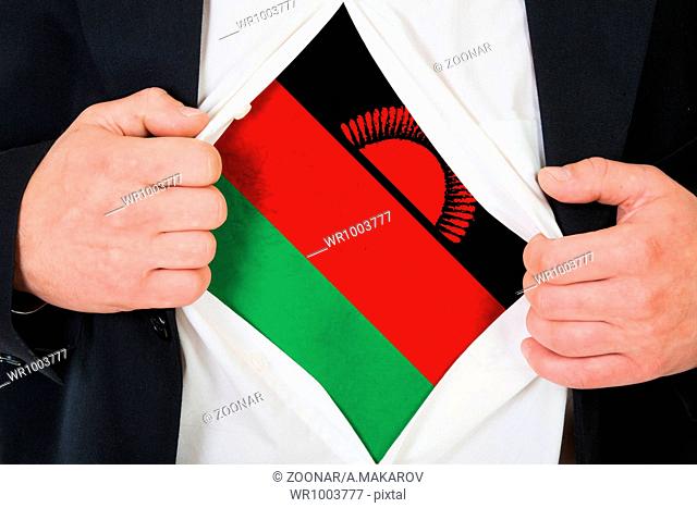 The Malawi flag