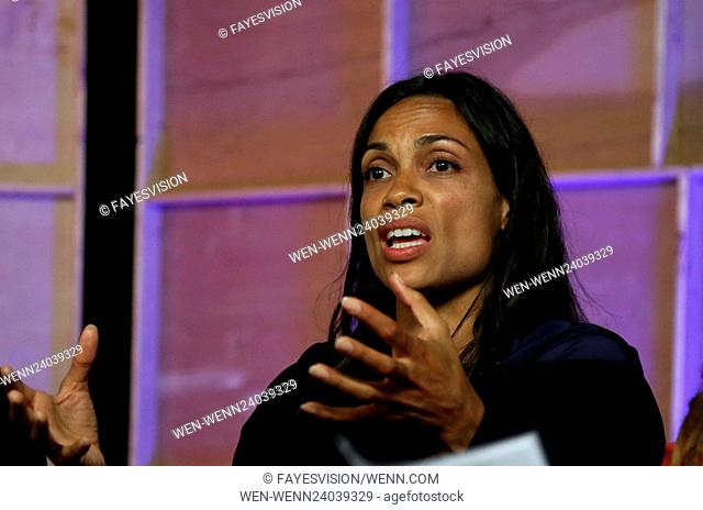 Live Stream Of ""My Peoples"" Episode 3 Featuring: Rosario Dawson Where: Los Angeles, California, United States When: 22 May 2016 Credit: FayesVision/WENN