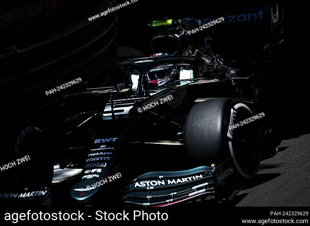 # 5 Sebastian Vettel (GER, Aston Martin Cognizant F1 Team), F1 Grand Prix of Monaco at Circuit de Monaco on May 20, 2021 in Monte-Carlo, Monaco