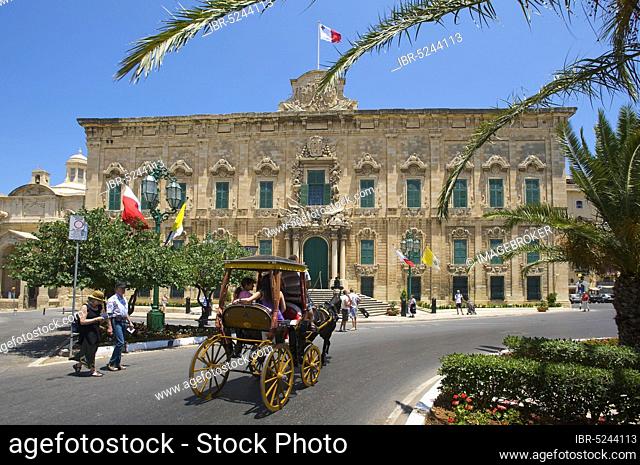 Auberge de Castille in Valletta, Malta, Europe