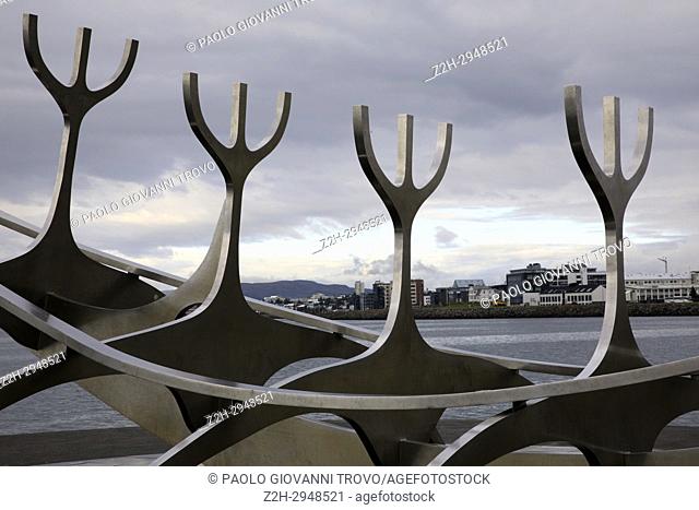 Solfar (Sun Voyager) Sculpture, Reykjavik, Iceland, Europe
