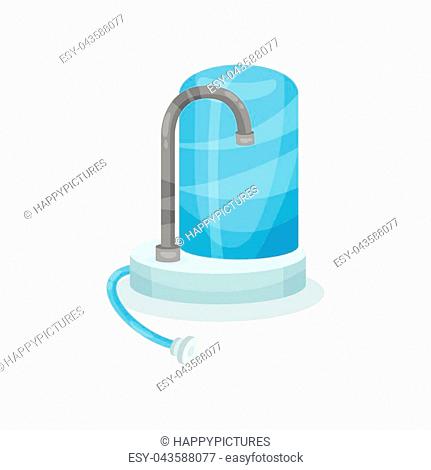 Water filters icon in cartoon design isolated on white background, Stock  Vector, Vector And Low Budget Royalty Free Image. Pic. ESY-047741239 |  agefotostock