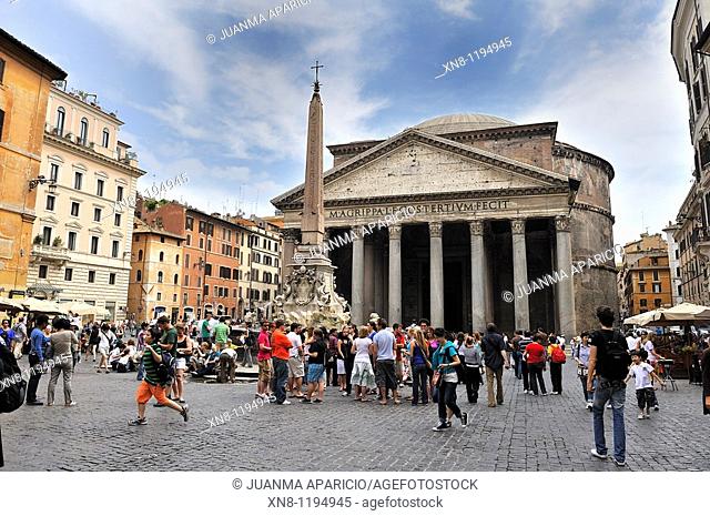 View of the Pantheon, Rome