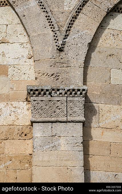 Hermitage of Nuestra Señora del Valle, Romanesque ogival temple of Byzantine influence, XII century, Burgos, Spain