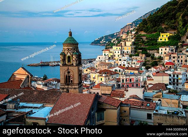 Italy, Sorrentine Peninsula, Campania, Amalfi Coast, City of Amalfi