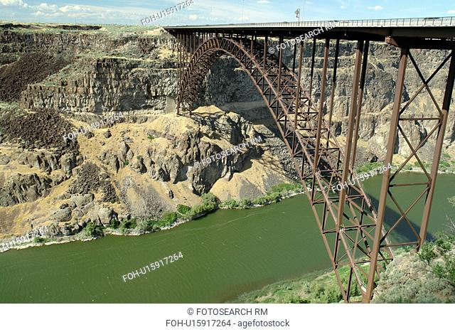 Twin Falls, ID, Idaho, Perrine Memorial Bridge, Snake River Canyon