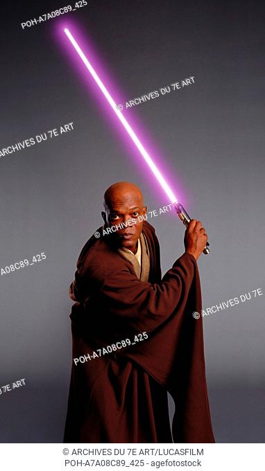 Star Wars : Episode III - Revenge of the Sith  Year : 2005 USA - USA Samuel L. Jackson  Director : George Lucas. It is forbidden to reproduce the photograph out...