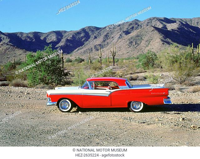 1957 Ford Skyliner Retractable. Artist: Unknown