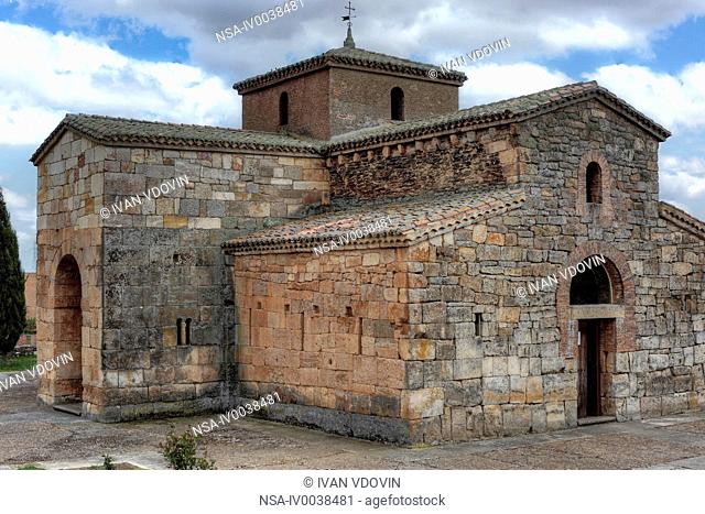 Visigothic church San Pedro de la Nave 7th century, Campillo, Zamora, Spain