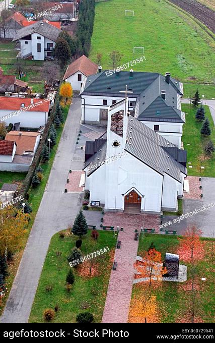 Church of the Saint Anne in Bjelovar, Croatia