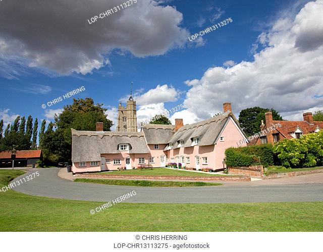 England, Suffolk, Cavendish. The picturesque village of Cavendish in Suffolk