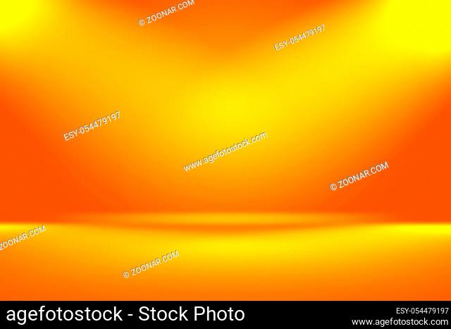 Abstract smooth Orange background layout design, studio, room, web template , Business report with smooth circle gradient color