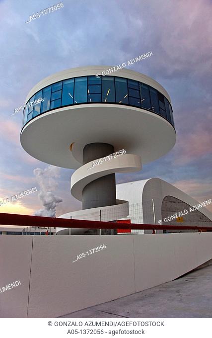 Oscar Niemeyer Cultural Center  Aviles  Asturias  Spain