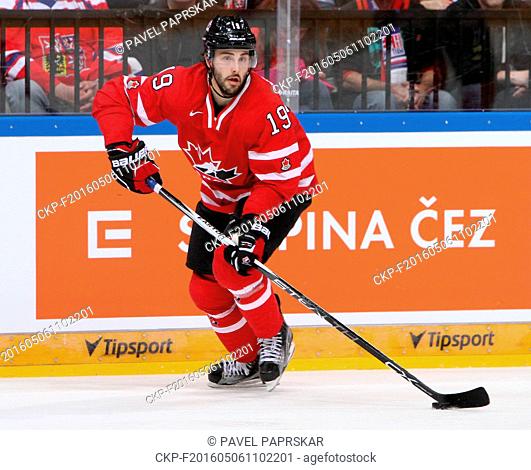 Derick BRASSARD of Canada during the friendly match Czech Republic vs Canada in Prague, Czech Republic, on Tuesday, May 3, 2016