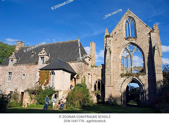 Frankreich, Bretagne, Baie de St-Brieuc, Paimpol, Abtei, Abbaye de Beauport, 13. Jh