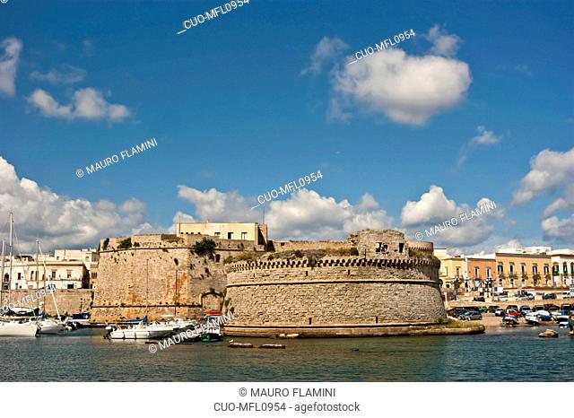 Aragonese Castle, Gallipoli, Lecce, Puglia, Italy, Europe