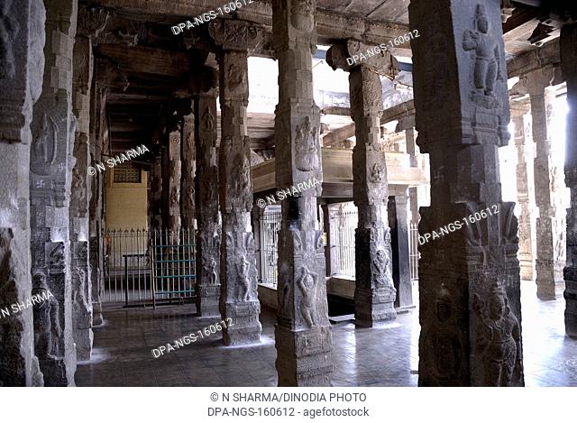 Shiva temple dedicated to Tejo Lingam ; Arunachala temple ; Tiruvannamalai ; Tamil Nadu ; India
