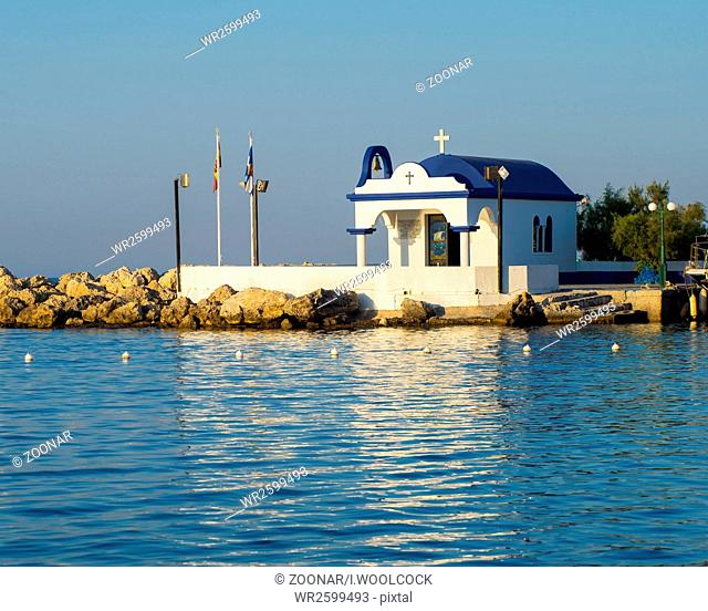 Chapel Faliraki Rhodes Greece