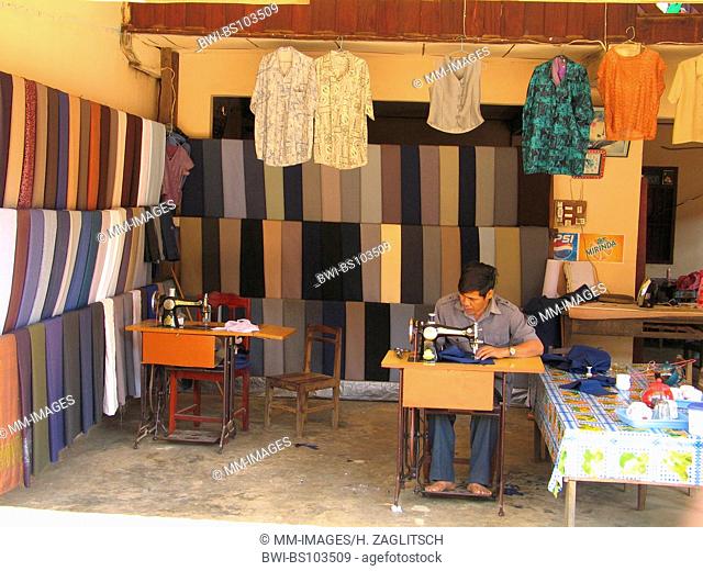 tailoring in Vang Vieng, Laos