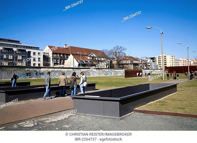 Berlin Wall Memorial, Bernauer Strasse street, Mitte quarter, Berlin, Germany, Europe