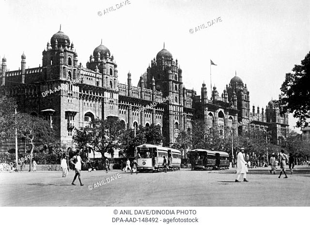 Old vintage 1900s GPO General Post Office, Bombay, Mumbai, Maharashtra, India, Asia