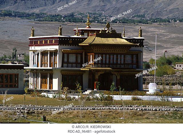 Exil house of the Dalai Lama Ladakh India