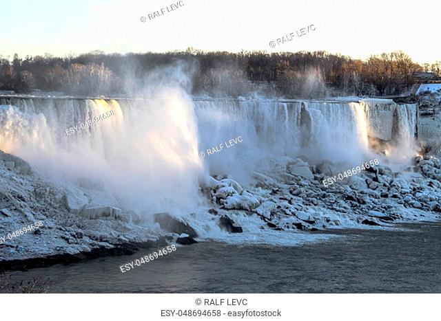 North America - United States , American Falls at Niagara Falls