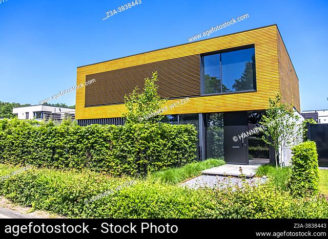 Modern architecture in Meerhoven, Eindhoven, The Netherlands, Europe