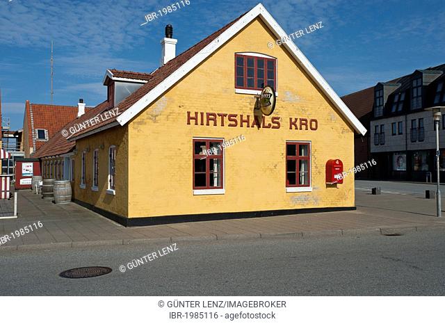 Kro dockland pub, Hirtshals, North Jutland region, Denmark, Europe, PublicGround