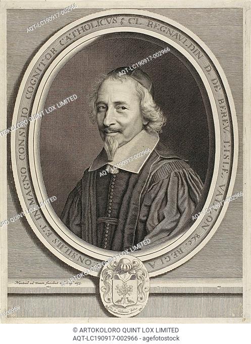 Claude Regnauldin, 1658, Robert Nanteuil, French, 1623-1678, France, Engraving on paper, 323 × 249 mm (plate), 339 × 262 mm (sheet)
